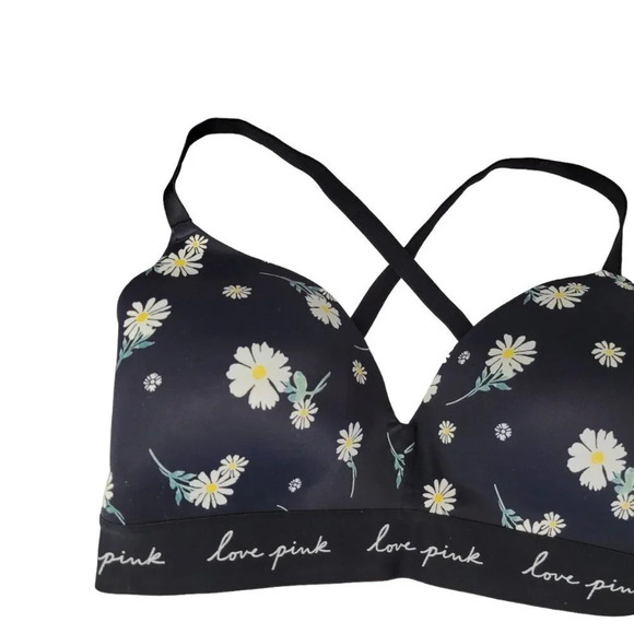 Victoria's Secret Love Pink Wear Everywhere Wireless Lightly Lined Bra - Picture 2 of 6